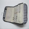 25" Women's Hanging Cosmetic Bag - Houndtooth Black view 2