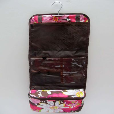 25" Women's Hanging Cosmetic Bag (Big Flowers)