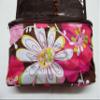 25" Women's Hanging Cosmetic Bag (Big Flowers) view 3