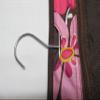 25" Women's Hanging Cosmetic Bag (Big Flowers) view 4