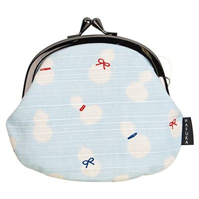 Wafuka Furoshiki Japanese Accessories Pouch (3.3 inch, Gourd)