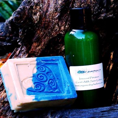 4 oz. Innocent Flirtation Goat's Milk Satin Lotion & Soap combo