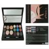 Cameo Cosmetics Eyes and Face Contouring Kit, Light Colors, A 3 Palettes in One Makeup Kit With 16 Bestselling Shades, Step by Step Instructions Included view 1