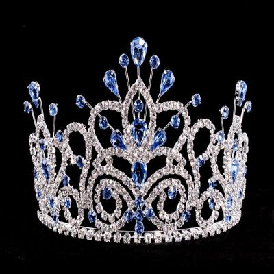 #16107 - Maus Spray Crown - Light Sapphire - 4"