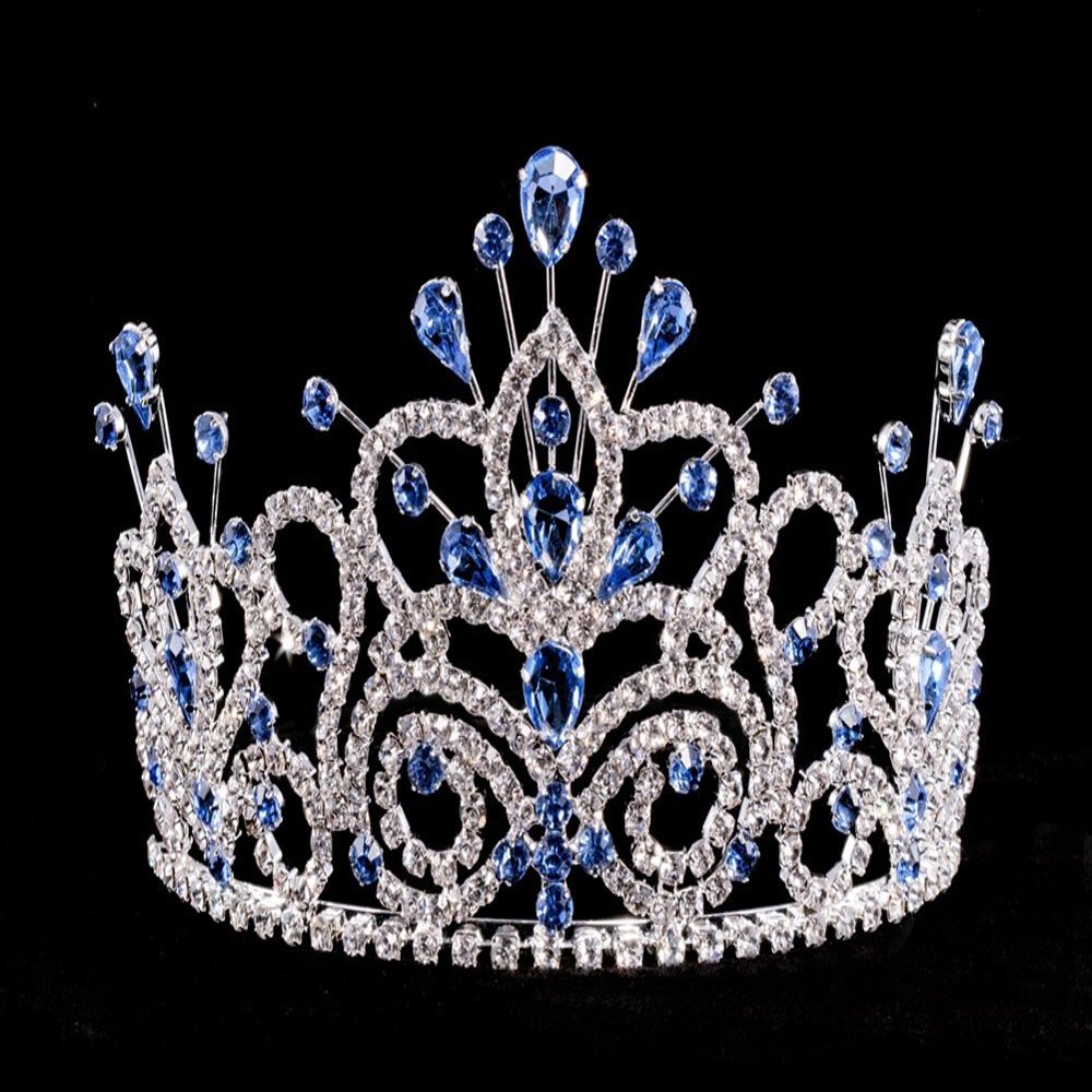 #16107 - Maus Spray Crown - Light Sapphire - 4"