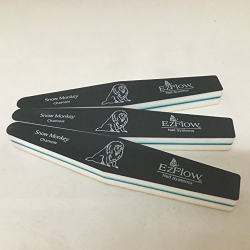 EZ FLOW Snow Monkey Chamois Nail Buffer, by EzFlow