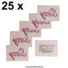 25 x Pink Sissy Boy Tattoo - Sissy Maid - Sissy Cuckold - Sissy Lettering - Sissy Sign (25) view 2