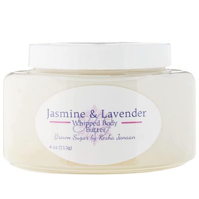 Handmade Whipped Body Butter (Jasmine & Lavender, 4 oz)