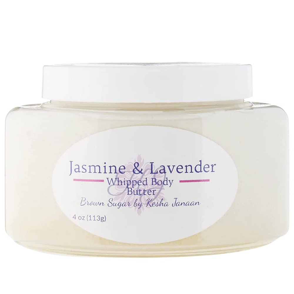 Handmade Whipped Body Butter (Jasmine & Lavender, 4 oz)