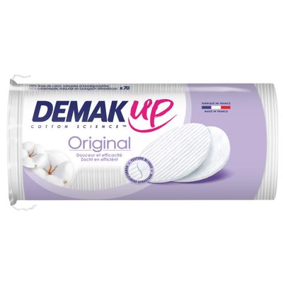 Demak'Up Original - Oval Cotton Pads for Removing Make-Up