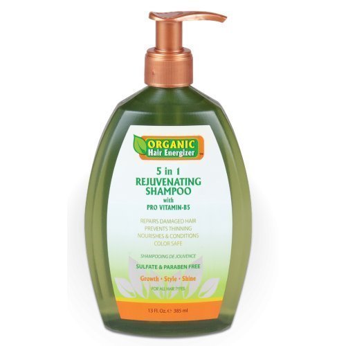 5 in 1 Rejuvenating Shampoo 13 oz by Organic Hair Energizer