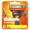 Mens Gillette Fusion5 Razor Blades  1 Pack of 12 view 2
