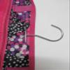 25" Women's Hanging Cosmetic Bag - Purple Dots view 3