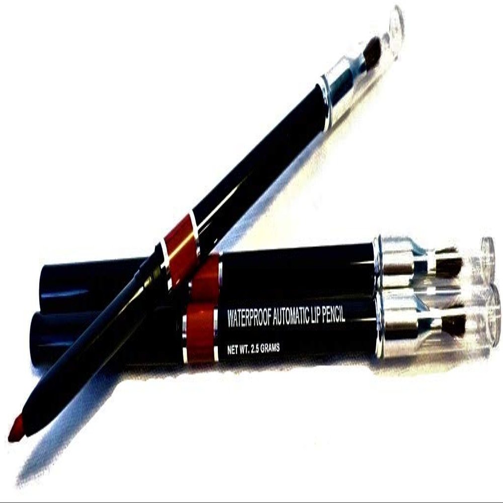 My Secret Waterproof Automatic Lip Pencil - 3 Lipliner Pencils (Tangerine)