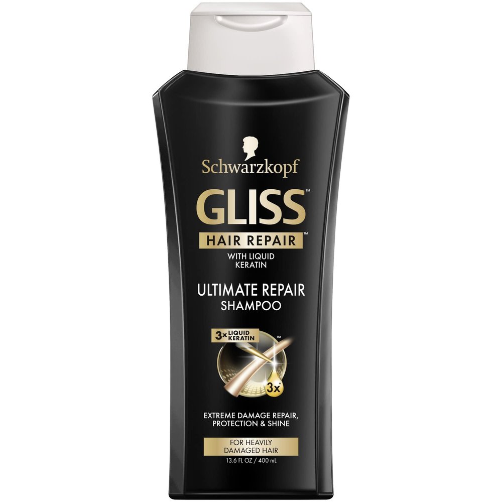 Gliss Shampoo Ultimate Repair 13.6 Ounce (400ml) (2 Pack)