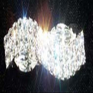 #6288 Swirve and Marquis Rhinestone Barrette