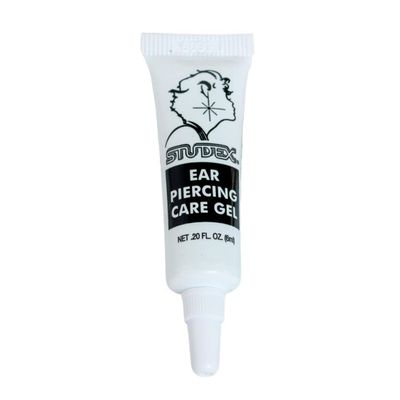 Studex Ear Piercing Care Gel Ear Piercing Aftercare Gel with Soothing Aloe Extract to Protect Skin & Promote Recovery, Safe for Sensitive Skin (.20 Fl Oz)