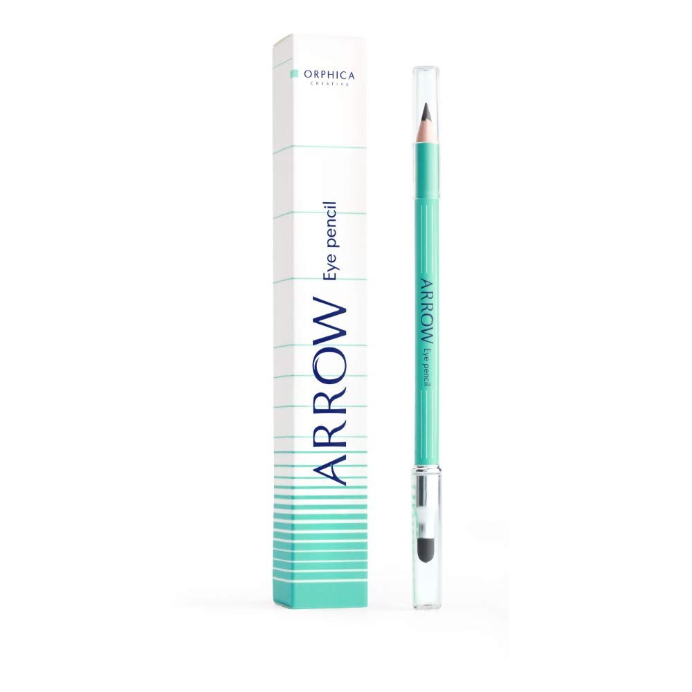 ARROW Realash Eye Pencil by Orphica - Black pencil with a built in smudger