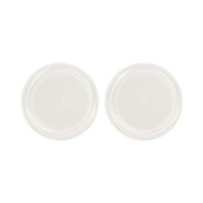 2 Packs Silicone Makeup Sponge -Pro Quality Gel Puff Sponge Silicon Blender (Round)