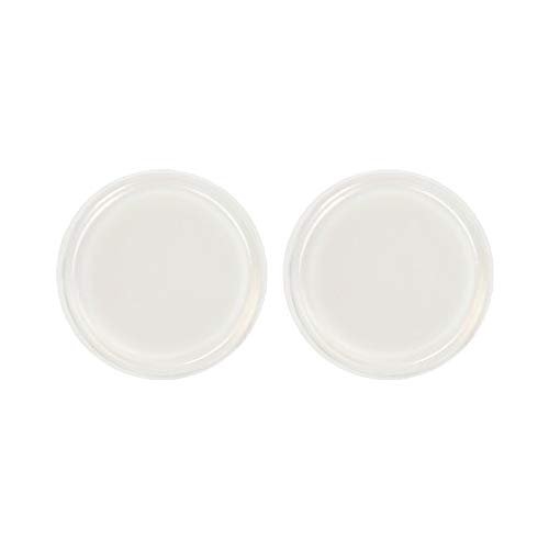 2 Packs Silicone Makeup Sponge -Pro Quality Gel Puff Sponge Silicon Blender (Round)