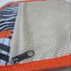 25" Women's Hanging Cosmetic Bag - Zebra Orange Trim view 4