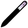 Mont Bleu Crystal Nail File Hand Decorated with Crystals - Universal Size - Handmade - Czech Tempered Glass view 3