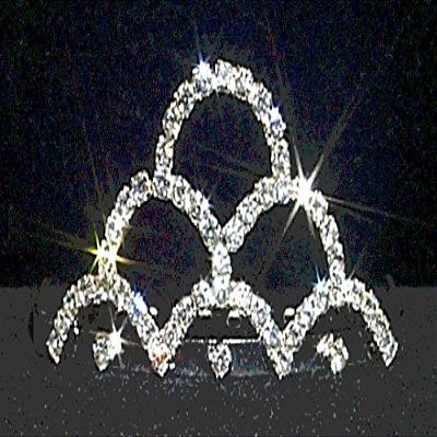 #9808 - Mini Bumps Tiara Comb
