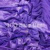 100pc No Crease Knotted Hair Ties - Solid Color Packs (Purple) view 1