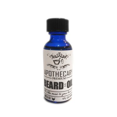 Apothecary Beard and Skin Oil 100% natural oils herbal herbs jars face moisturizer skin care bathroom facial beard kit sampler bath beautyMAJESTIC MANE BEARD & SKIN OIL