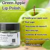 Green Apple Lip Polish, 1 oz by Nabila K - Hydrating Lip Exfoliator & Moisturizer with Honey and Vitamin E for Dry and Chapped Lips - Cruelty-Free, Real Sugar, Made in USA view 2