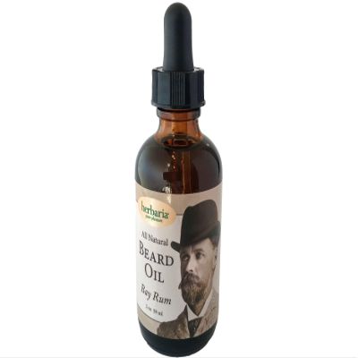 Herbaria Beard Oil Bay Rum All-Natural with Essential Oils 2 oz. Enjoy Our Other Skin-Friendly Products.