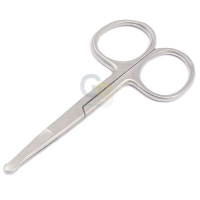 G.S Safety Scissors for Hair Cutting Grooming for Eyebrows, Blunt Tip Scissors 3.5" Upgrade Made in High Stainless-steel Instrument