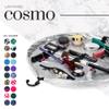 Lay-n-Go Cosmo Layflat Drawstring Cosmetic & Makeup Bag Organizer - Portable Drawstring Makeup Bag w/Zipper Pocket, Makeup Loops & More -Durable, Machine Washable Toiletry Bag (20", Metallic Silver) view 4