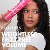 Umberto Giannini Curl Jelly Scrunching Jelly Limited Edition Vanilla, Vegan & Cruelty Free Frizz Styling Curl Control Hair Gel for Curly or Wavy Hair view 2