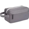Perry Ellis Mens Square Toiletry Travel Tote Luggage, Grey, Extra Small (16 in. & Under) view 1