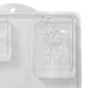 4 Cavity Horse Soap/Bath Bomb Mould Mold L25 x 5 view 3