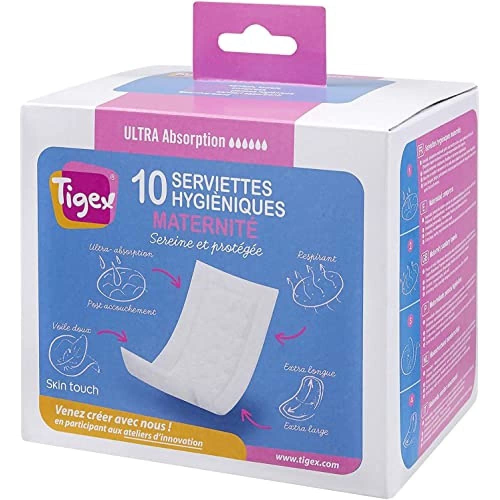 Tigex Maternity Pack of 10