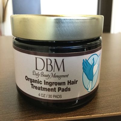 DBM Organic Ingrown Hair Treatment Pads