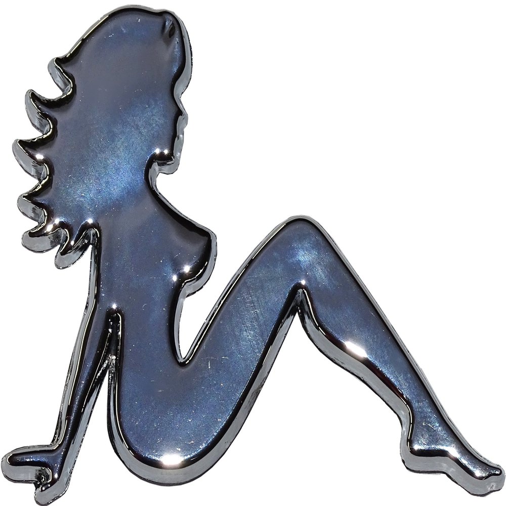 carstyling XXL Relief-Chrome-Tattoo Woman