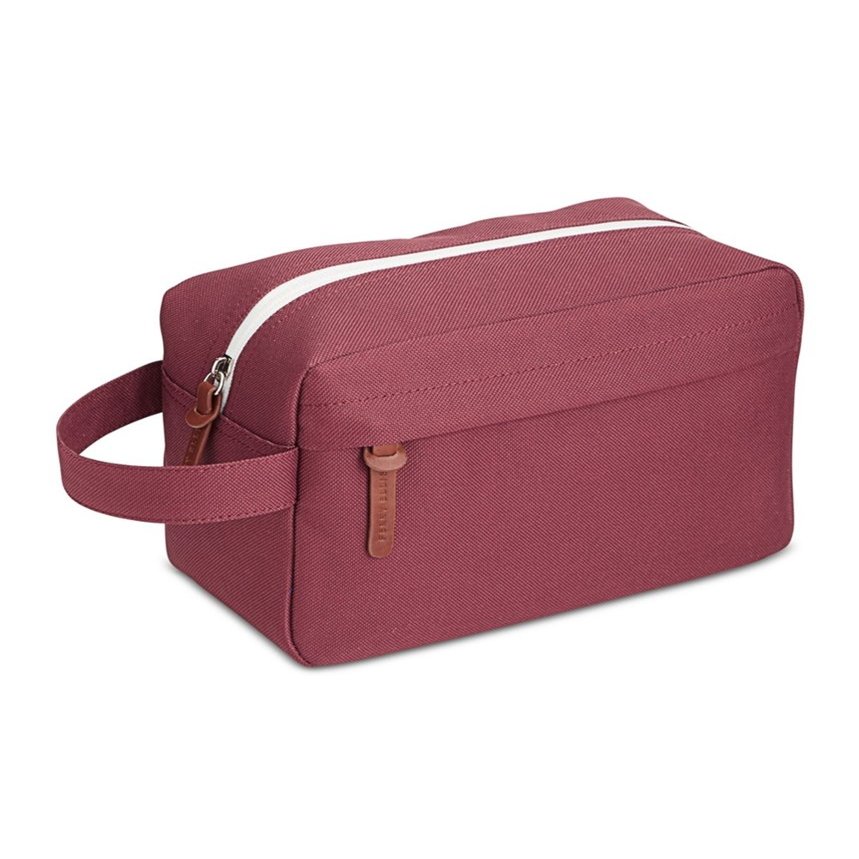 Perry Ellis Mens Square Toiletry Travel Tote Luggage burg640