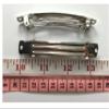 10pcs 80mm French Barrette Hair Clips for DIY Craft Project view 4