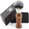 Vintage Style Men's Shaving Set with Synthetic Hair Shaving Brush,Cut Throat Razor/Barber Style Razor, Double XL Pure Leather Strop & Sharping Paste,Stainless Steel Bowl +Free Aluminum Stick view 3