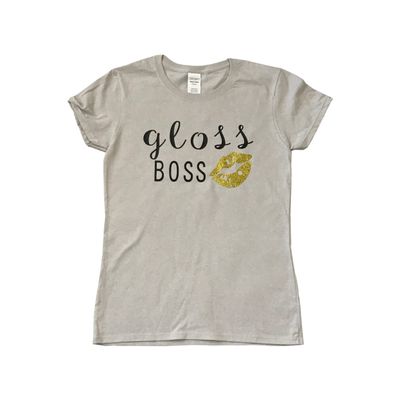 Gloss Boss Shirt Lipsense Shirt Lipgloss shirt Makeup shirt Lipstick tee Lipsense Favorites Shirt Direct Sales Shirt Lipsense TShirt