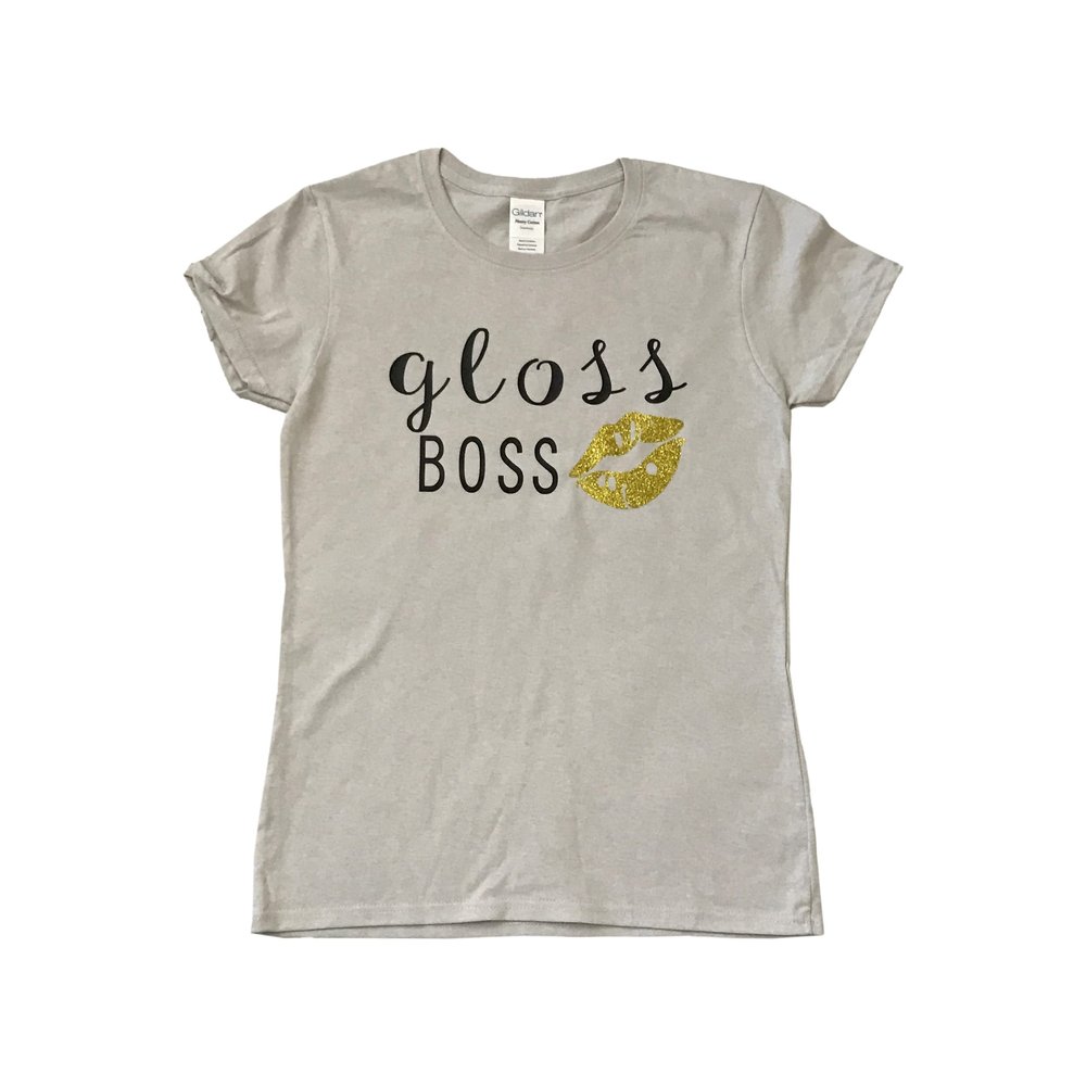 Gloss Boss Shirt Lipsense Shirt Lipgloss shirt Makeup shirt Lipstick tee Lipsense Favorites Shirt Direct Sales Shirt Lipsense TShirt
