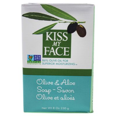 Kiss My Face Olive and Aloe Bar Soap Unisex Soap 8 oz