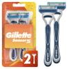 Gillette Sensor5 Men's Disposable Razors, 2 Count view 1