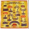 Ghibli Howl's Moving Castle mosquitoes Lucifer and kitchen face towel From Japan New view 1