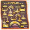 Ghibli Howl's Moving Castle mosquitoes Lucifer and kitchen face towel From Japan New view 2