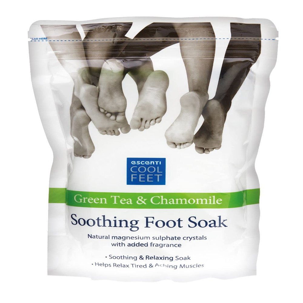Escenti Foot Soak, Soothing Green Tea & Chamomile, 450g Pouch