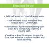 Escenti Foot Soak, Soothing Green Tea & Chamomile, 450g Pouch view 2